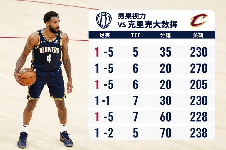 篮网 vs 克里夫兰骑士比赛的球员统计数据